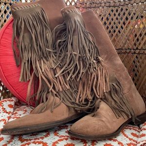 Free people fringe boot
